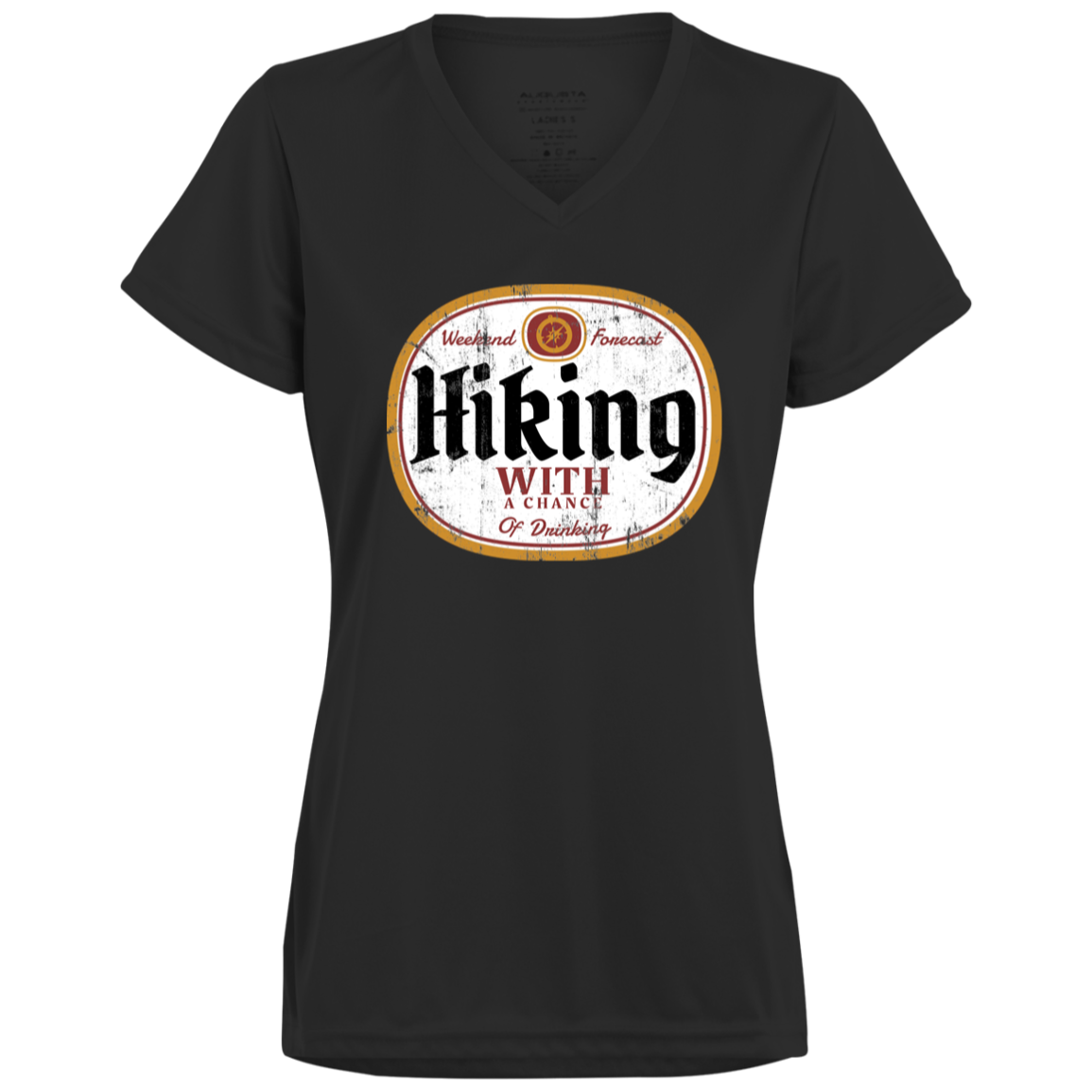 Hiking With a Chance of Drinking - Moisture Wicking T-Shirts/Hoodies