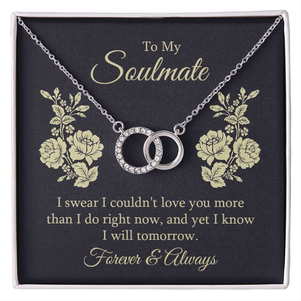 To My Soulmate - Perfect Pair Necklace - Shiny Collection