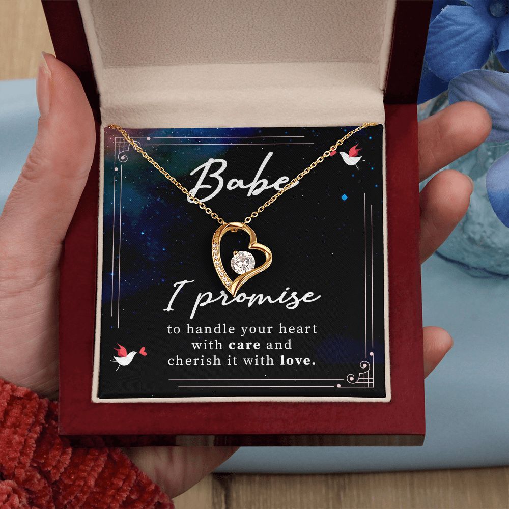 Babe I Promise - Forever Love Necklace - Shiny Gear Collection